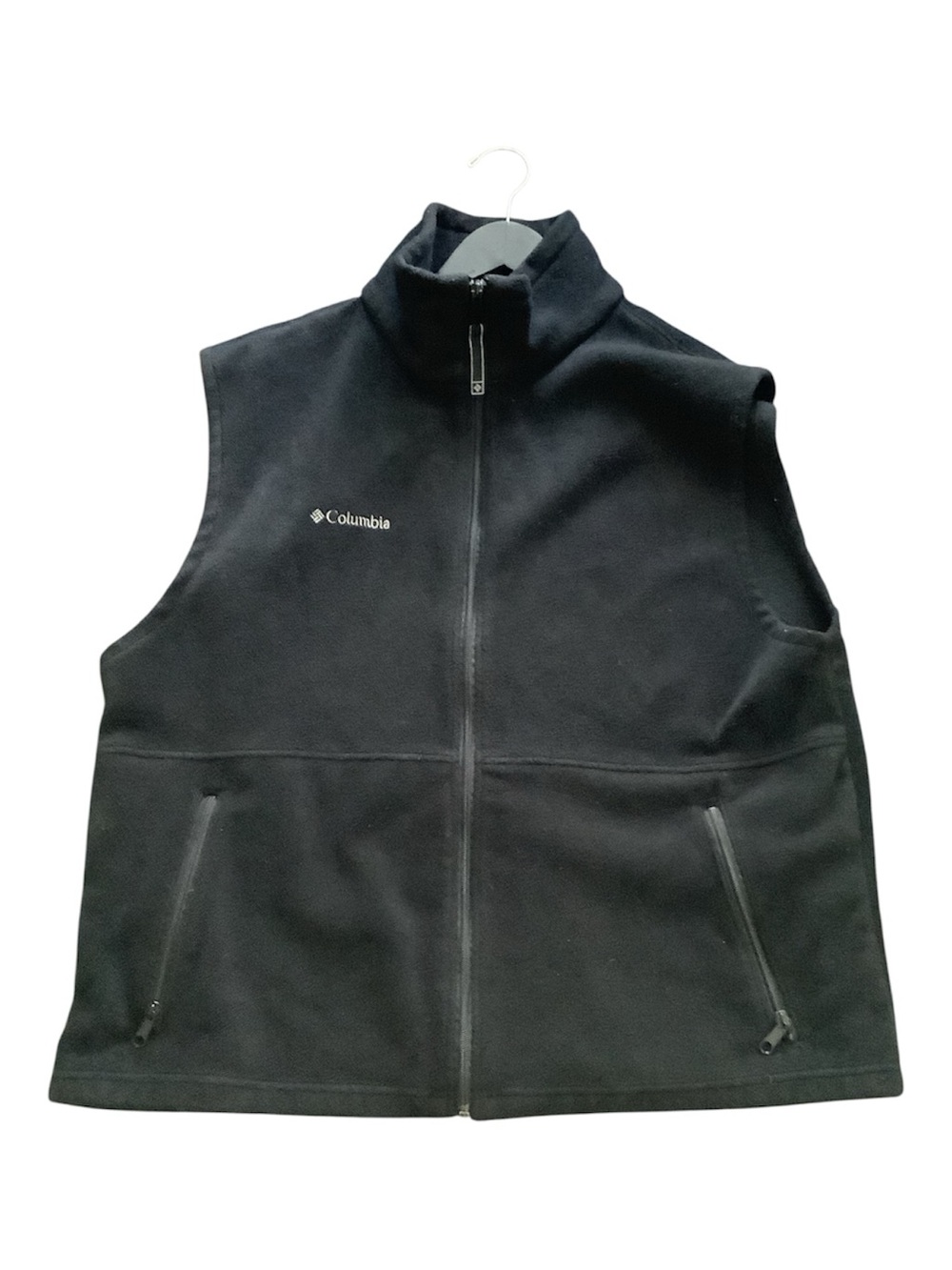 Columbia Black Men's Full-Zip Fleece Vest